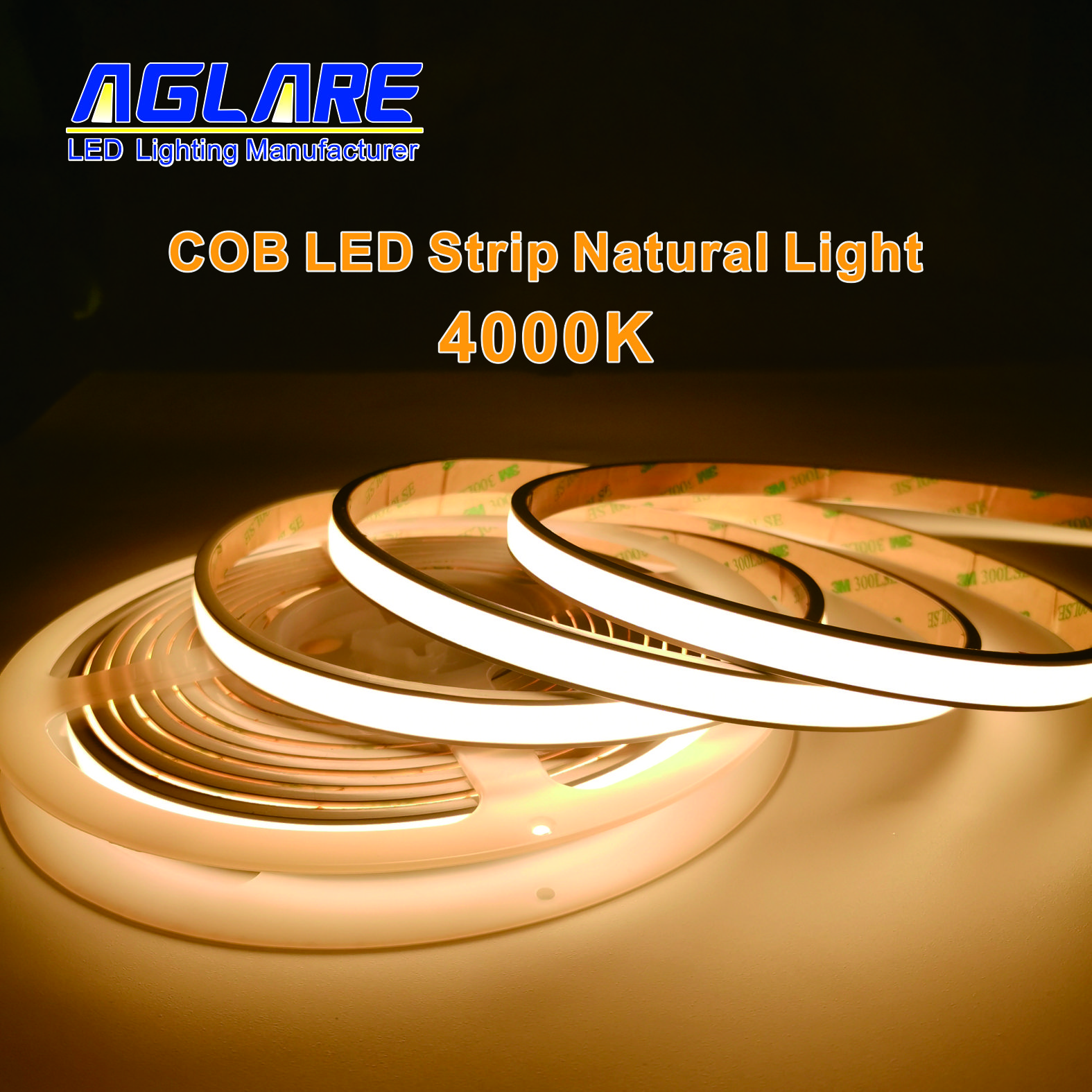 COB LED strip 4000K