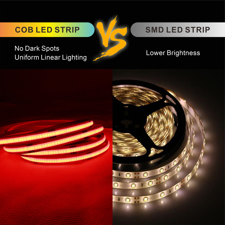 cob vs smd led strip