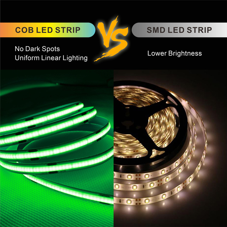 cob vs smd led strip