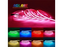 Multi-Color COB LED Strip - 672 LEDs/m RGB COB LED Strip Light