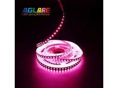 Single Colour SMD LED Strip IP65 - 32.8Ft Pink LED Strip Lights Waterproof 120LED/m 12V-24V Input