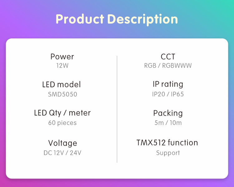 dmx 512 led strip