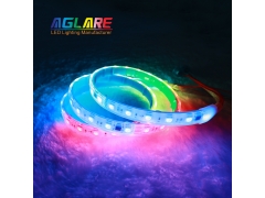 Addressable SMD LED Strip IP65 - Waterproof 12V Programmable addressable LED Pixel Light Strip RGBW External IC TM512AC