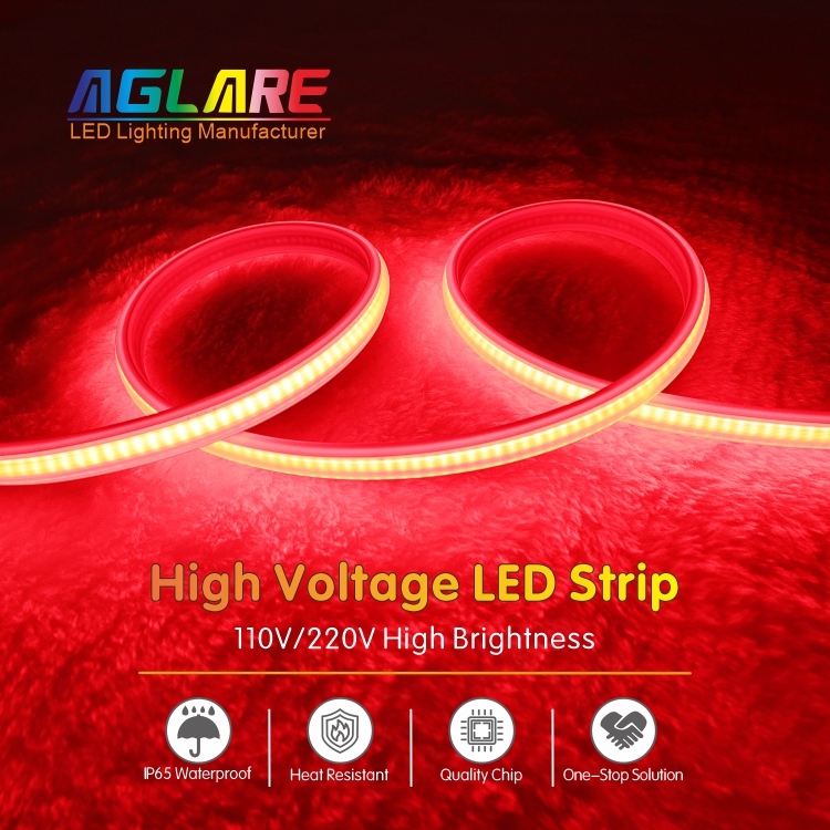 led light strip waterproof 220v