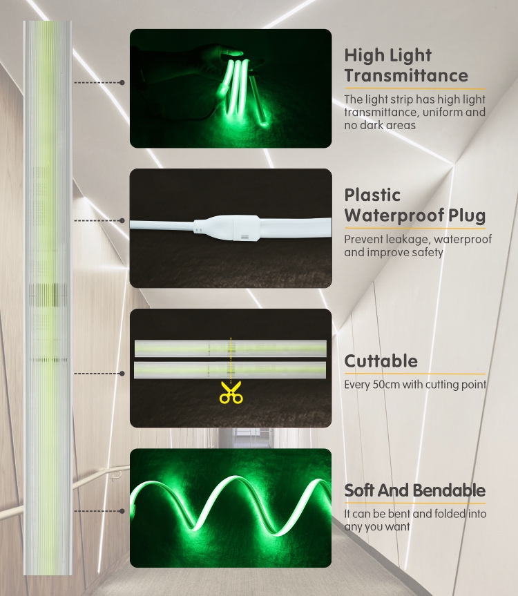 led strip 220v waterproof