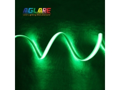 Single Colour LED COB Strip IP65 - Waterproof  220v COB Led Strip Light 50m 288 Leds/m,Green Color