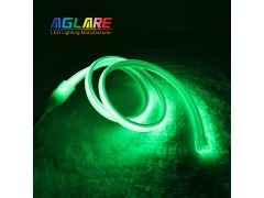 Single Colour LED COB Strip IP65 - Waterproof  220v COB Led Strip Light 50m 288 Leds/m,Green Color