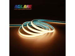 Single Colour COB LED Strip - COB LED Strip Light Tape 12V 24V 480LEDs 10W/m 3000K