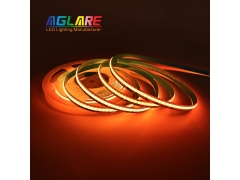 Multi-Color COB LED Strip - 24V RGB IC COB LED Strip | RGB Flexible COB LED Strip | 15 w/m - 630 LEDS/m - Width 10mm