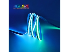 Multi-Color COB LED Strip - 24V RGB IC COB LED Strip | RGB Flexible COB LED Strip | 15 w/m - 630 LEDS/m - Width 10mm