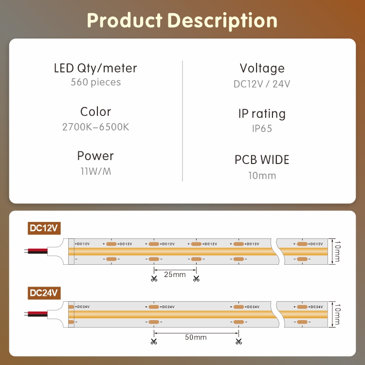 cob led strip