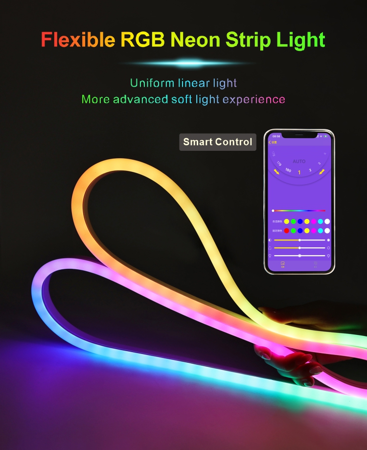 neon flexible strip light 5m price