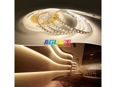 Single Colour SMD LED Strip - 1 LED 1 Cut 8mm LED Strip SMD 2835 Cool White 4000k  IP20 - 120 LEDs - 12W/m