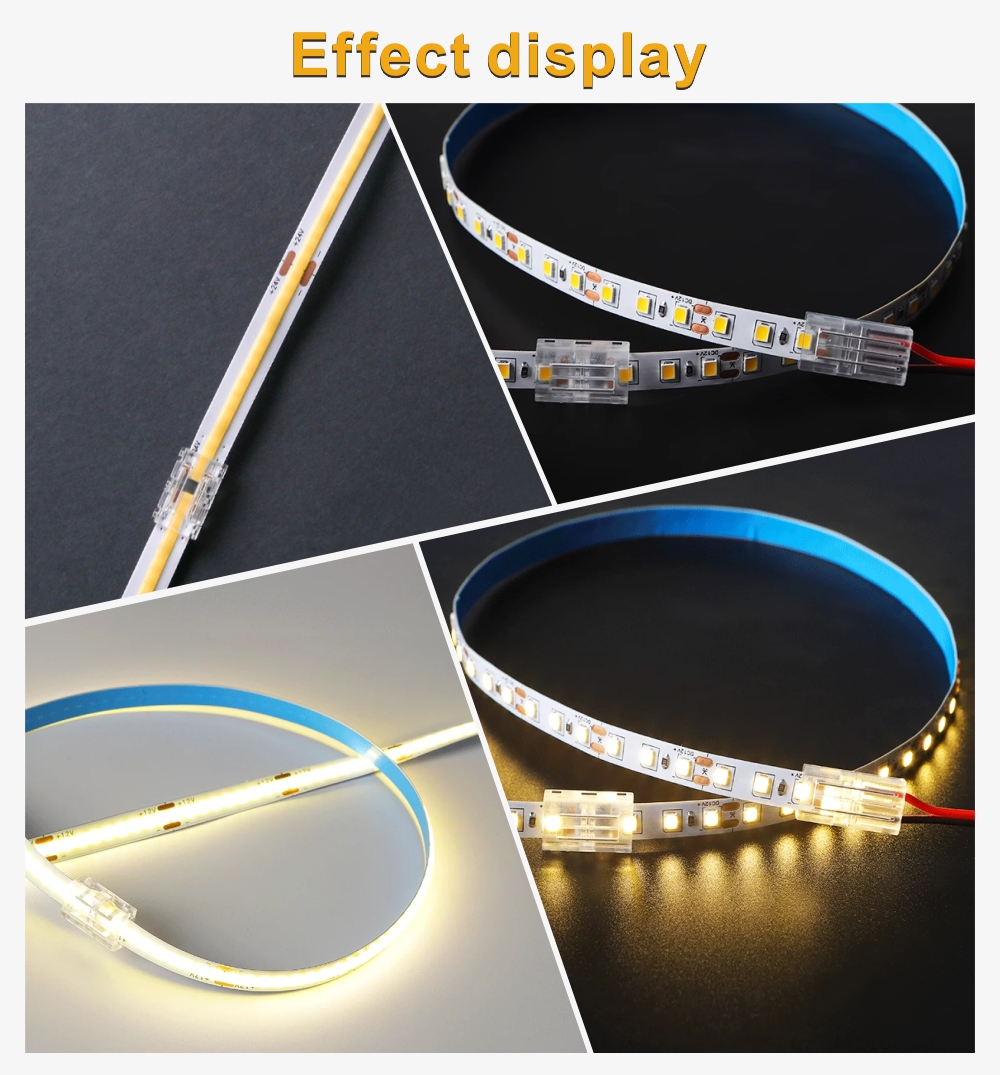 cob led strip connector