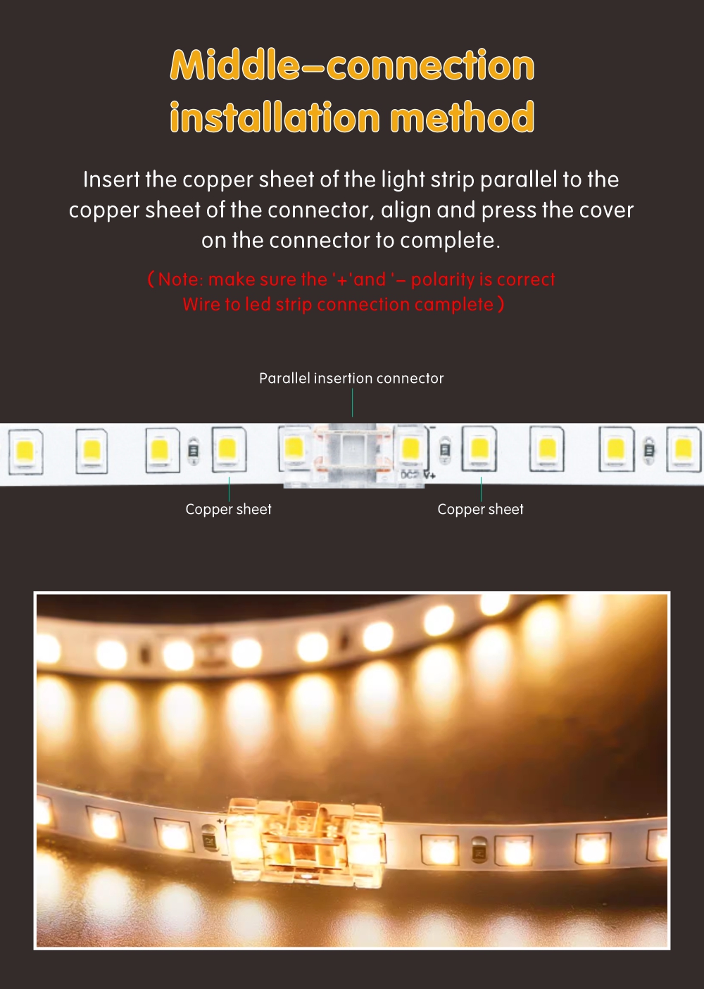 led strip connectors